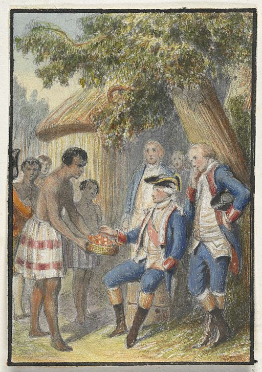 Tahitians_Presenting_Fruits_to_Bougainville_Attended_by_His_Officers